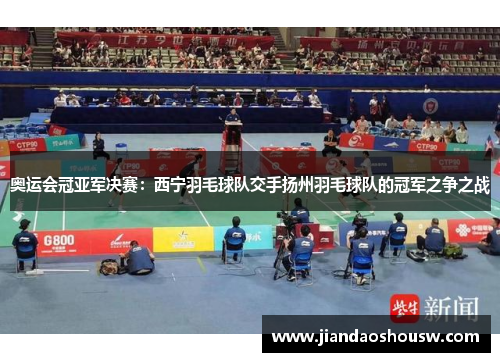 奥运会冠亚军决赛：西宁羽毛球队交手扬州羽毛球队的冠军之争之战
